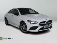 Begagnad Mercedes CLA220 AMG line 2021 Vit Sedan