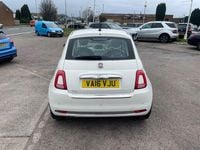 Used Fiat 500 Lounge 69 HP (50 kW) 2016 White Hatchback