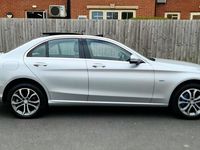 Usado Mercedes C350e 293 HP (215 kW) 2017 Prateado Sedan