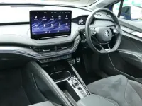 Used Skoda Enyaq iV SportLine 194 kW (265 HP) 2024 Blue SUV