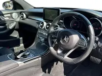Used Mercedes C220 AMG Line Premium Plus 2017 White Sedan