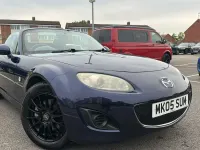 Usado Mazda MX5 126 HP (92 kW) 2010 Azul Cabrios
