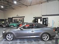 Used Audi A5 Cabriolet S-Line 190 HP (139 kW) 2017 Grey Cabriolet