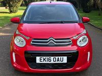 Used Citroën C1 Flair 82 HP (60 kW) 2016 Red Hatchback