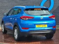 Used Hyundai Tucson SE 116 HP (85 kW) 2017 Blue SUV