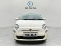 Gebraucht Fiat 500 Lounge 85 PS (62 kW) 2016 Weiß Kleinwagen