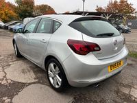 Used Vauxhall Astra SRi 165 HP (121 kW) 2015 Silver Hatchback