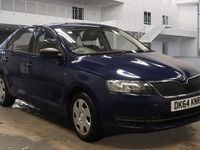 Used Skoda Rapid 2014 Blue Hatchback