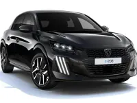 New Peugeot e-208 GTi 100 kW (136 HP) 2026 Black Hatchback