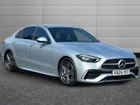 Used Mercedes C200 AMG line 221 HP (162 kW) 2025 High tech silver Sedan
