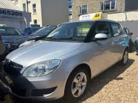 Used Skoda Fabia SE 69 HP (50 kW) 2013 Silver Hatchback