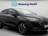 Used Ford Fiesta Titanium 125 HP (91 kW) 2021 Black Hatchback