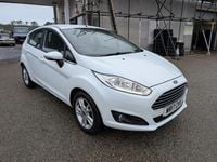 Usado Ford Fiesta Zetec 2017 Blanco Utilitario