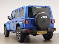 New Jeep Wrangler Sahara 268 HP (197 kW) 2025 Pearl coat  hydro blue SUV