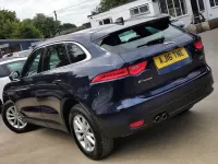 Used Jaguar F-Pace Prestige 180 HP (132 kW) 2016 Blue SUV