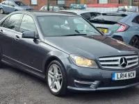 Usado Mercedes C220 AMG 2014 Gris Berlina