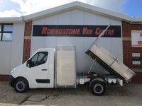 used Vauxhall Movano L2 3500 SINGLE CAB TIPPER TRUCK WITH TOOL BOX AIR CON EURO 6 / ULEZ COMPLIANT