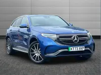 Used Mercedes EQC400 AMG line 294 kW (401 HP) 2023 Blue SUV