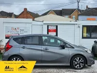 Begagnad Nissan Note Acenta Premium 90 HK (66 kW) 2014 Grå Halvkombi