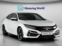 Used Honda Civic Sport 182 HP (133 kW) 2020 White Hatchback