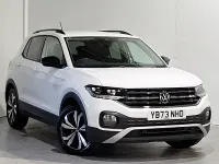 Used VW T-Cross Black Edition 110 HP (80 kW) 2024 White SUV