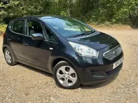 Used Kia Venga 125 HP (91 kW) 2011 Black Hatchback