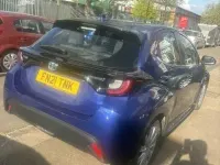 Used Toyota Yaris 116 HP (85 kW) 2021 Blue Hatchback