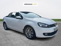 Used VW Golf Cabriolet SE 2012 White Cabriolet