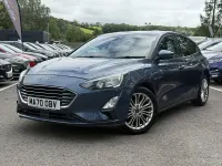 Used Ford Focus Titanium X 125 HP (91 kW) 2020 Blue Hatchback