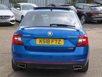Gebraucht Skoda Octavia vRS 184 PS (135 kW) 2018 Blau Kleinwagen