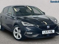 Used Seat Leon FR 110 HP (80 kW) 2023 Blue Hatchback