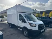 Used Ford Transit S 130 HP (95 kW) 2022 White Cabriolet
