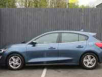 Used Ford Focus Zetec 125 HP (91 kW) 2021 Blue Hatchback