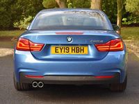 Usado BMW 420 M Sport 190 HP (139 kW) 2019 Azul Cabrios