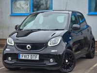 Used Smart ForFour Premium 90 HP (66 kW) 2017 Black Hatchback