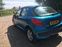 Used Peugeot 207 94 HP (69 kW) 2008 Blue Hatchback