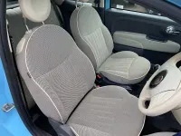 Used Fiat 500 Lounge 69 HP (50 kW) 2013 Blue Hatchback