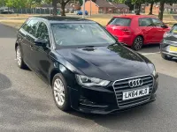 Used Audi A3 110 HP (80 kW) 2015 Black Hatchback