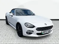Used Fiat 124 Spider Lusso 140 HP (102 kW) 2017 White Cabriolet