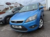 Used Ford Focus Zetec 125 HP (91 kW) 2011 Blue Hatchback