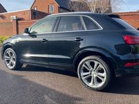 Used Audi Q3 S-line plus 184 HP (135 kW) 2016 Black SUV