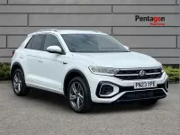 Used VW T-Roc R-line 187 HP (137 kW) 2023 White SUV