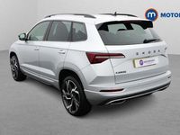 Used Skoda Karoq SportLine 150 HP (110 kW) 2024 Silver SUV