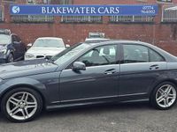 Begagnad Mercedes C220 AMG 2014 Grå Sedan