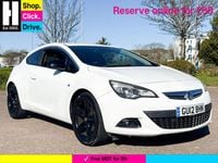 Used Vauxhall Astra GTC SRi 2012 White Hatchback