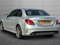 Used Mercedes C300 AMG line 231 HP (169 kW) 2016 Silver Sedan