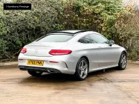 Used Mercedes C250 AMG Line Premium Plus 201 HP (147 kW) 2016 Silver Coupe