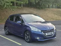 Used Peugeot 208 82 HP (60 kW) 2013 Blue Hatchback