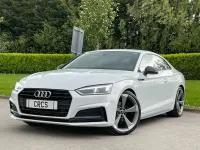 Używany Audi A5 Black Edition 190 KM (139 kW) 2019 Biały Coupe