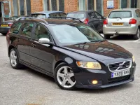Used Volvo V50 R-Design 134 HP (98 kW) 2009 Black Estate